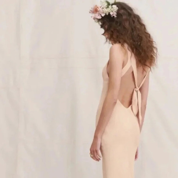 Reformation Cream Maxi Dress - Picture 3 of 14